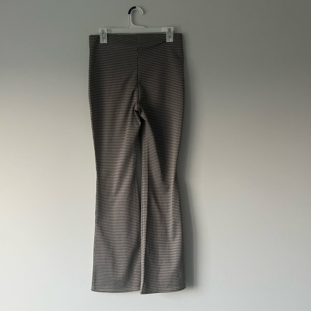 H&M Plaid Flare pants